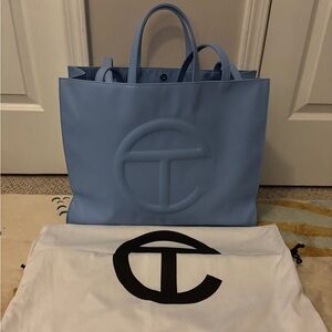 Authentic Large Cerulean Telfar! Gorgeous!